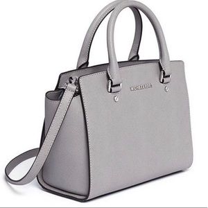Michael Kors  Medium Saffiano Leather Satchel